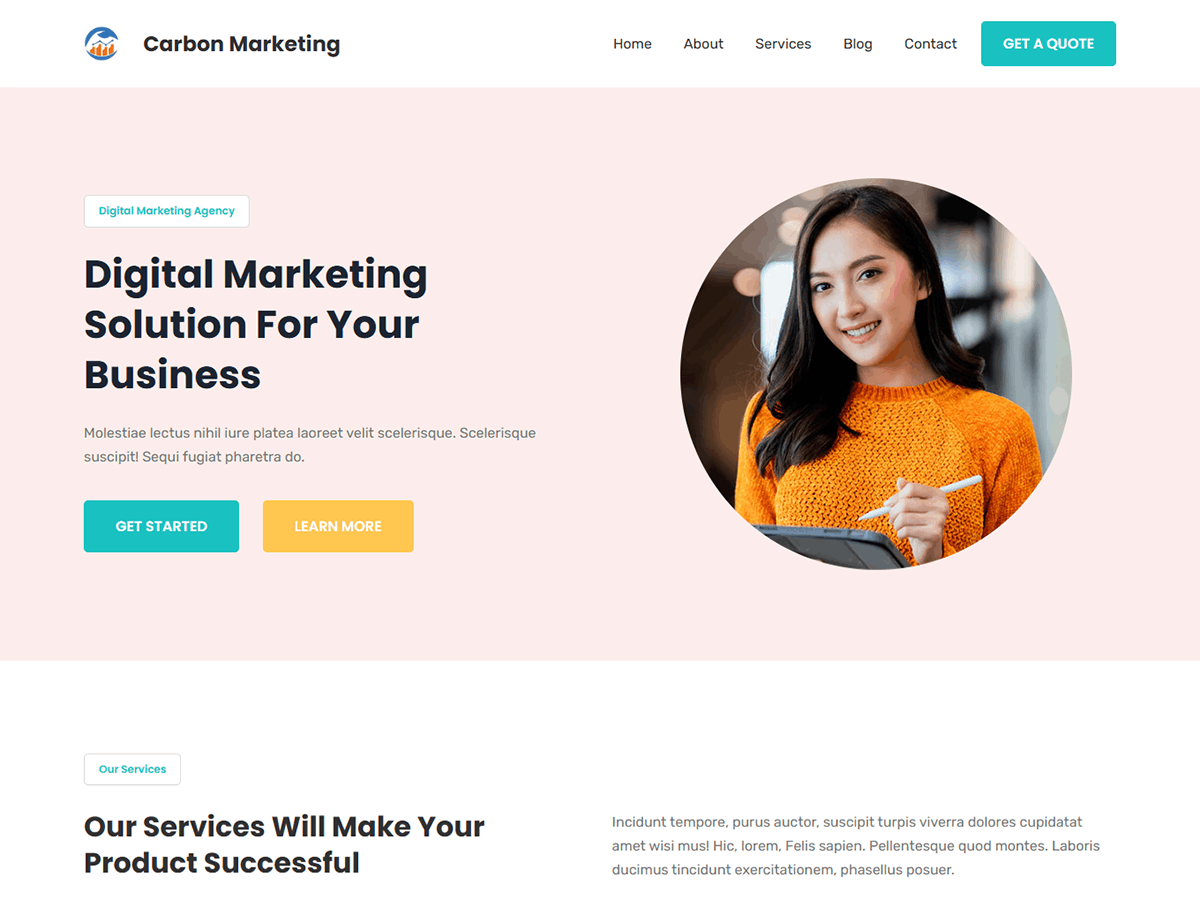 Carbon Marketing Screenshot 1