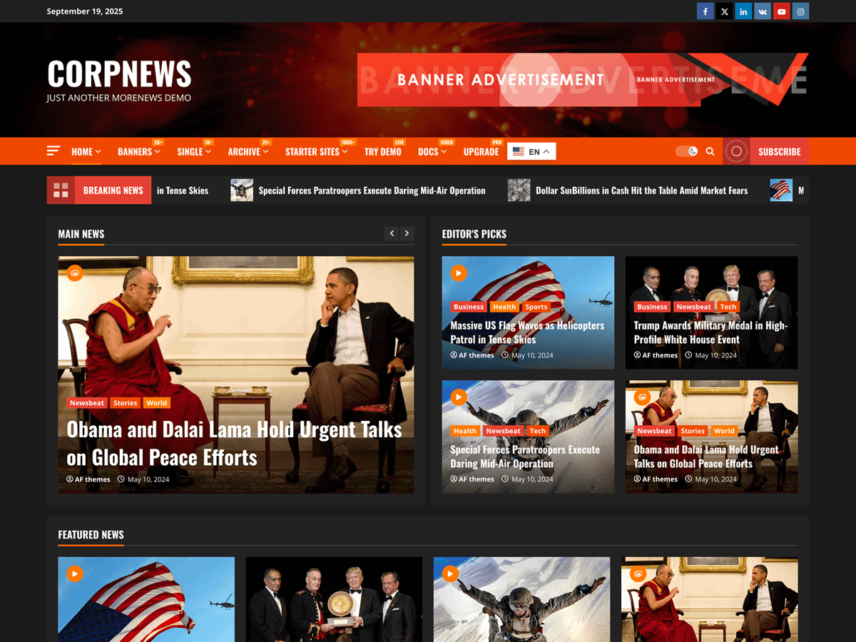 CorpNews Screenshot 1