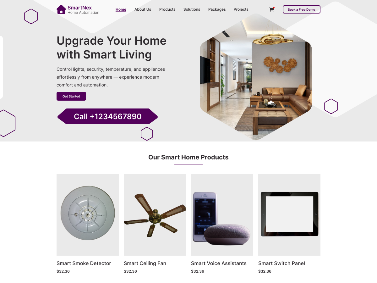 Home Control System Screenshot 1