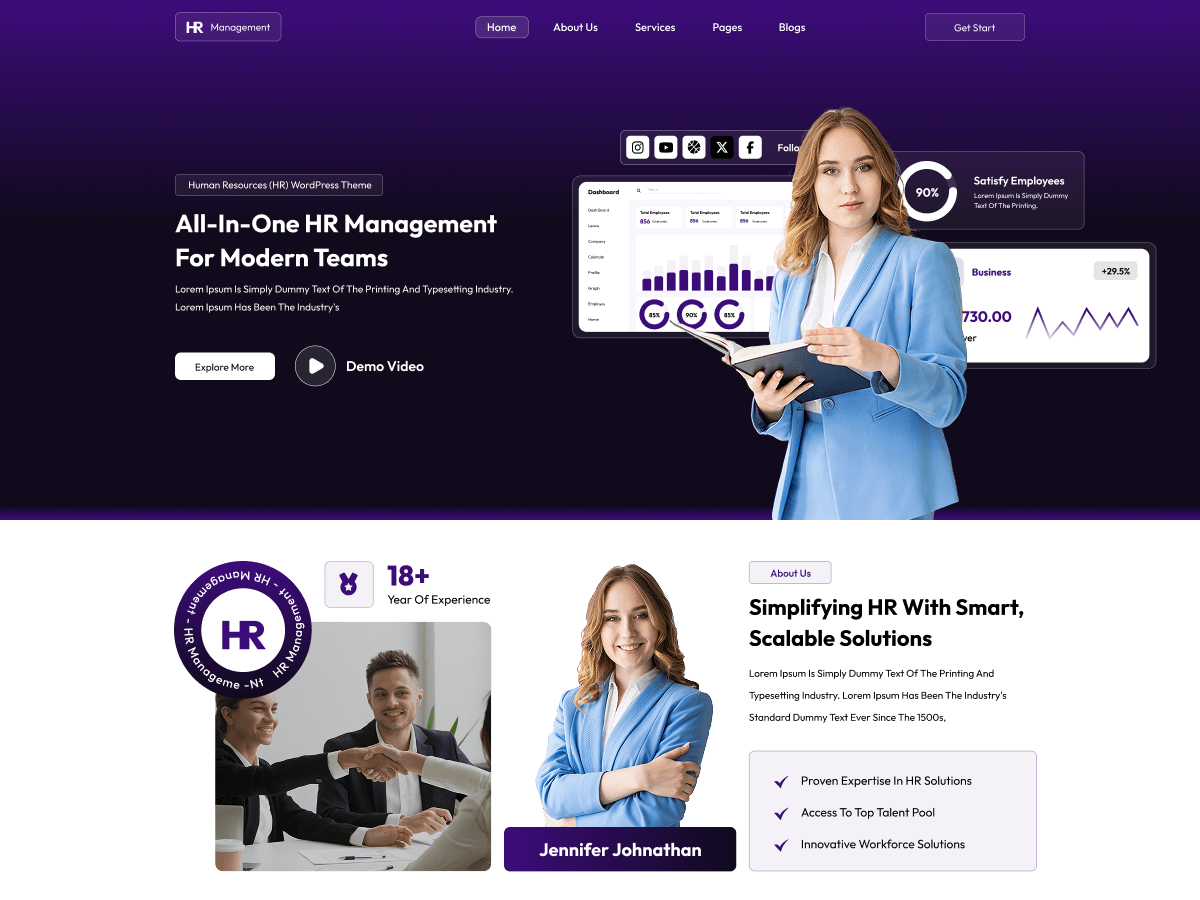 HR Services Screenshot 1