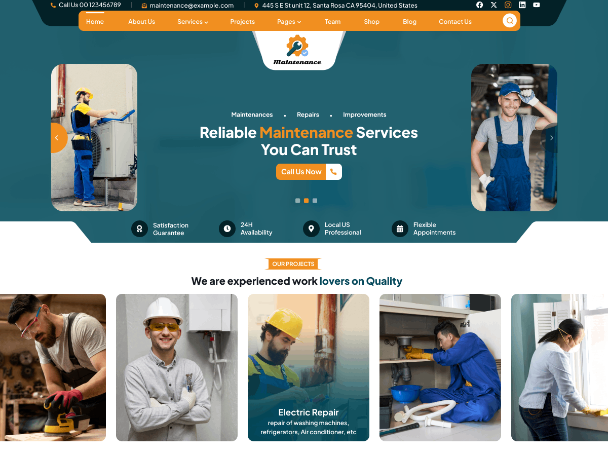 Maintenance Works Screenshot 1