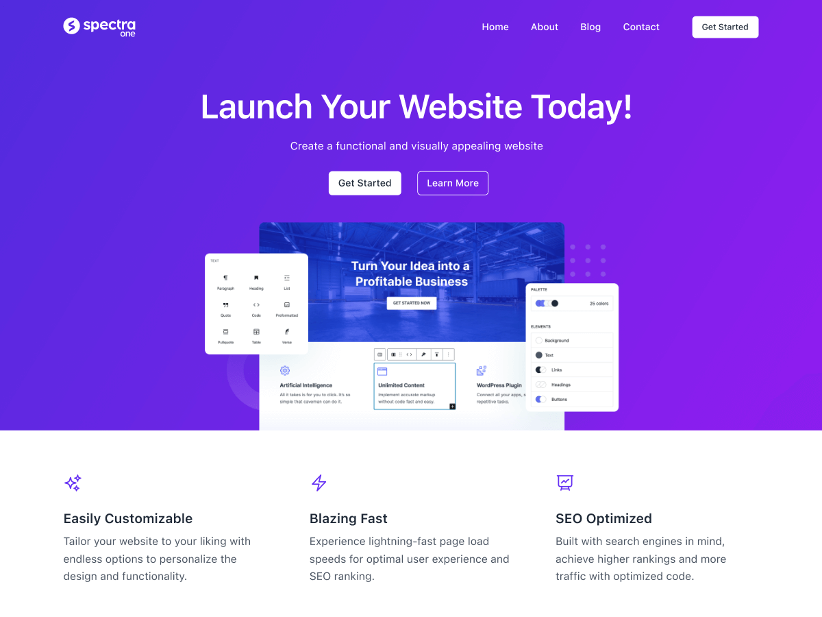 Spectra One Screenshot 1